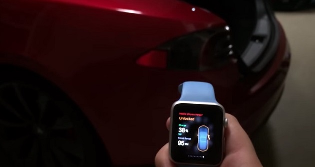 สุดเจ๋ง!!! แอพ Apple Watch สามารถควบคุมรถยนต์ได้